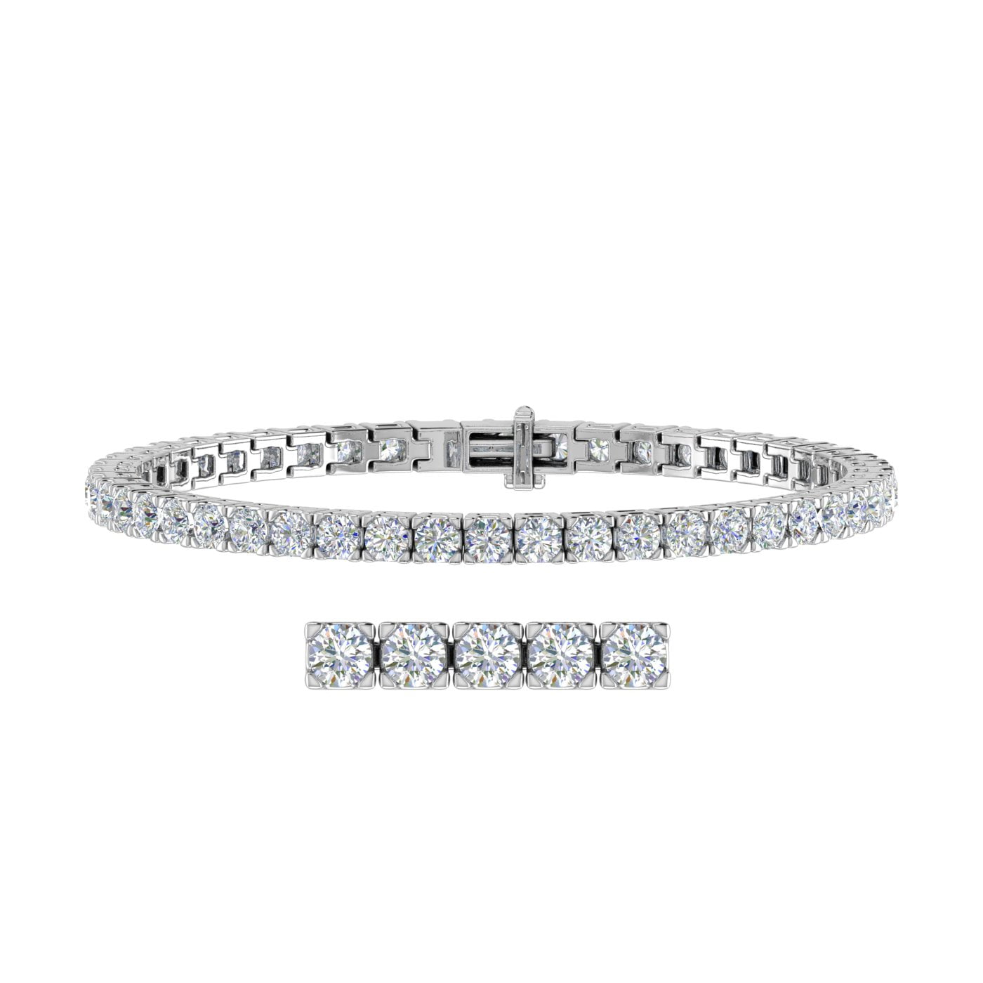 Diamond Tennis Bracelet — EF Collection®