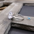 thumbnail image 1 of 6 Carat SOLITAIRE / Cubic Zirconia / Sterling Silver 925 Ring / Rhodium plated Nickel-Free / MadDuckJewels RG1609, 1 of 5