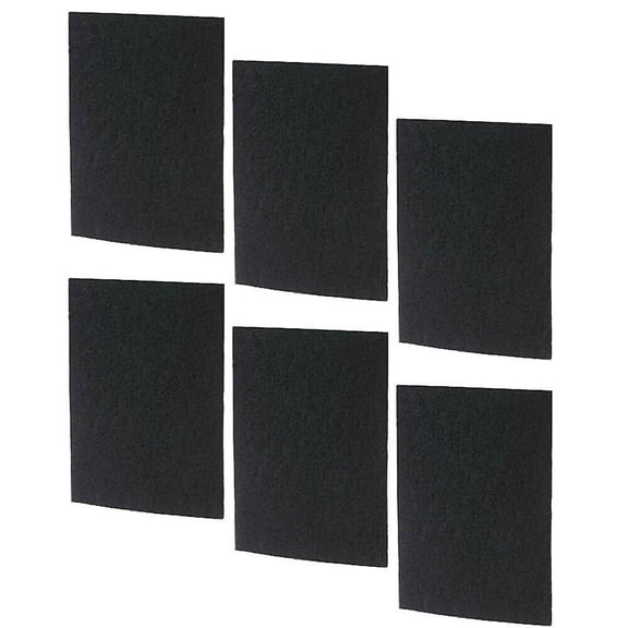 6 Carbon Pre Filters C Replacement For Holmes HAPF60CS HAP8650B-U, HAP759-TU (carbon filter ONLY, NOT with HEPA filter)