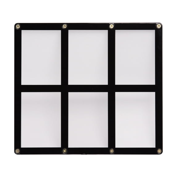 Ultra PRO: Screwdown Holder - Black Frame (6-Card)