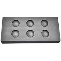 Melting Silver Mold 3 Hole Casting Mould Graphite Mold for Casting Metal  Jewelry 