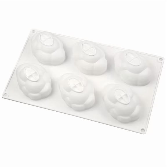6-Cavity 3D Diamond Silicone Molds for Baking, Jelly, and DIY Projects