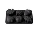 thumbnail image 1 of 6-Cavity Autumn Harvest Mousse Silicone Mold, Pumpkin Maple Leaf Acorn Design for Fall Baking Chocolate Soap and Candle, Baking Tool, 1 of 9