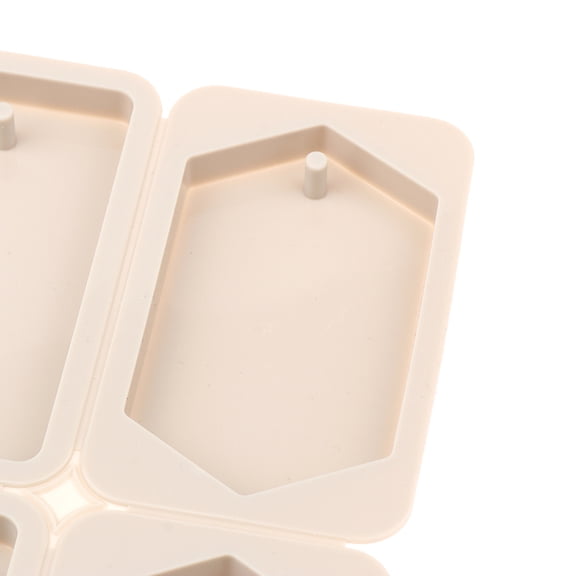 6-Cavity Soap Mold Round Rectangle Shaped Silicone Mold Ice Mold Aromatherapy Wax Plaster Model Gift Tool DIY Cake Molds
