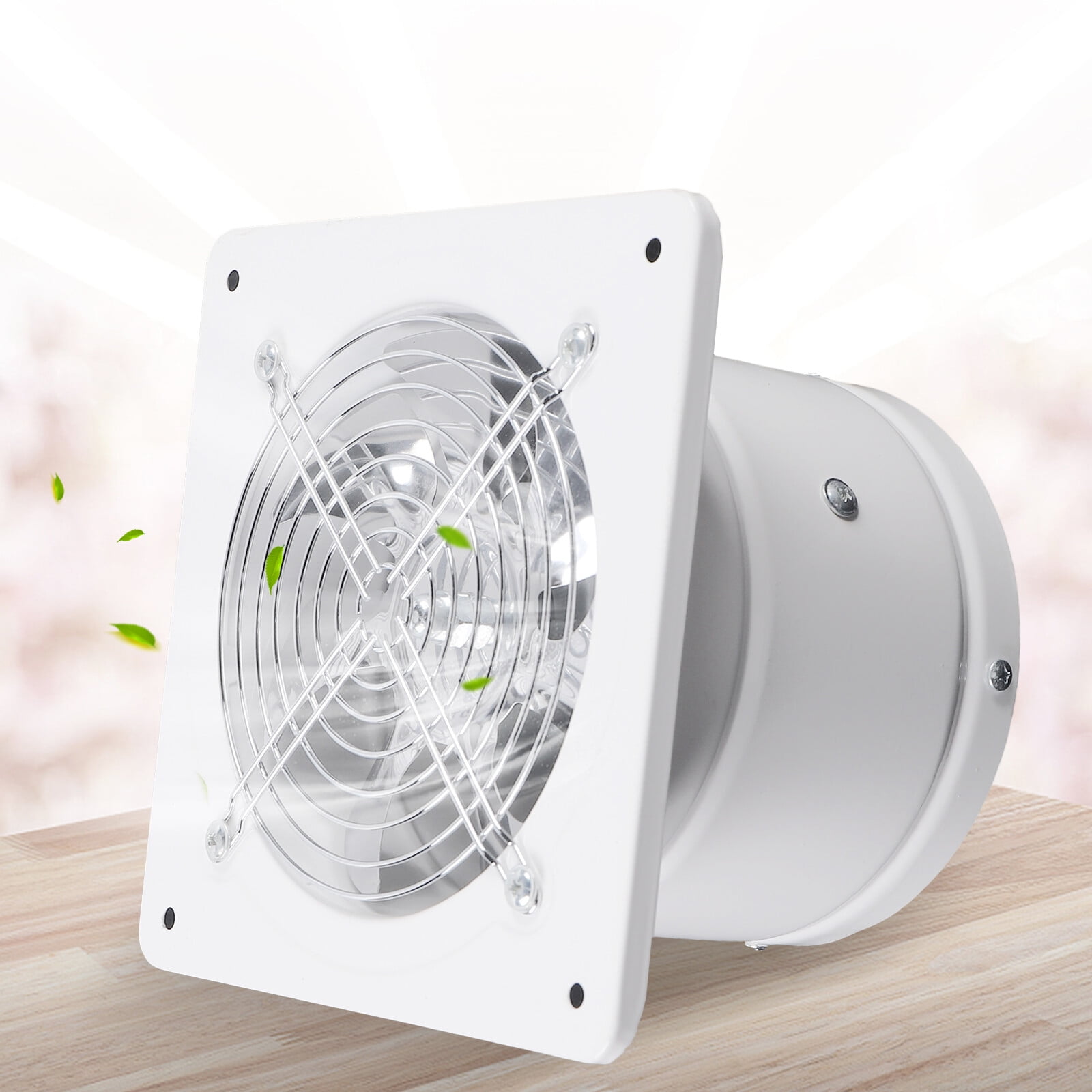 6" Ceiling Bathroom Ventilation Fan Toilet Bath Air Vent Exhaust Fan Wall Mount