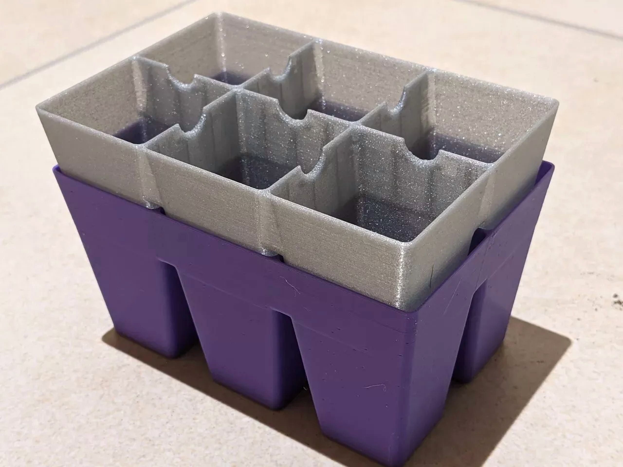 6-Cell Seed Starting Tray For Seedlings, Plant Starter Trays - 3 Pack