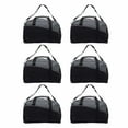 thumbnail image 1 of 6 Center Court Duffel Bags Set - Polyester, Zippered, Front Pocket, Adjustable Strap - Grey, 1 of 5