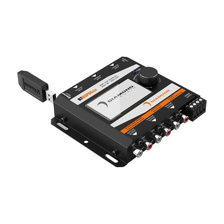 Diamond Audio 6-Channel Digital Signal Processor W/Bluetooth LCD Display - BTDSP66LCD