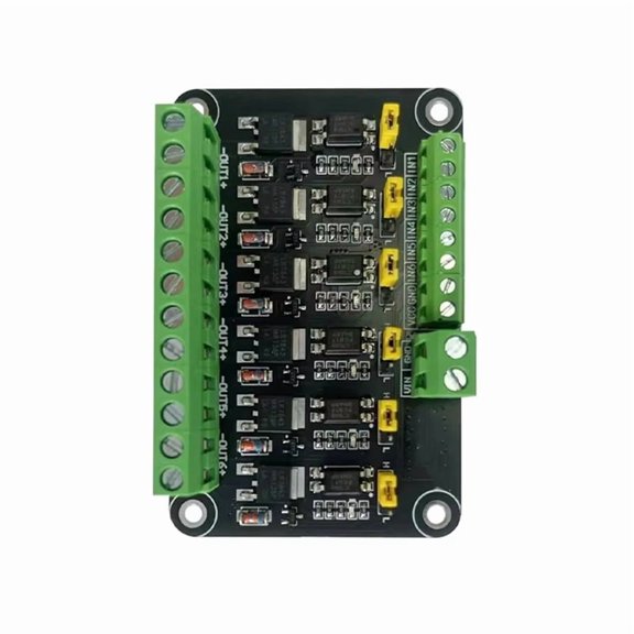 6 Channels MOS Module/Microcontroller PLC Amplifier Field-Effect Transistor/Optocoupler Isolation/MOS Driver Board 5V