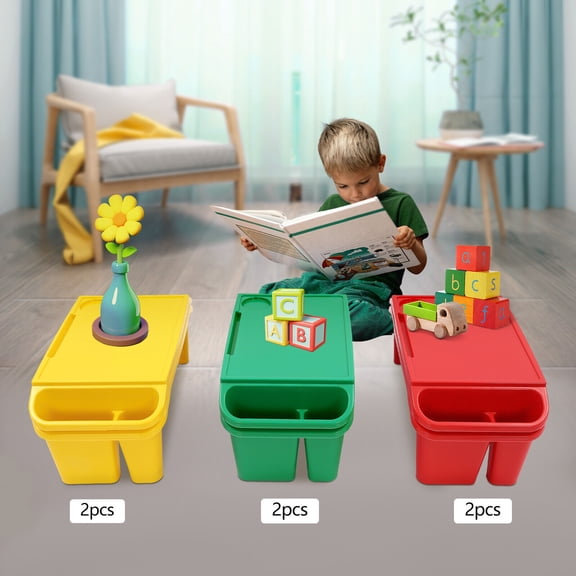 6* Children Lap Desk Portable Pp Kids Tray Lap For Writing Eating Game Classroom