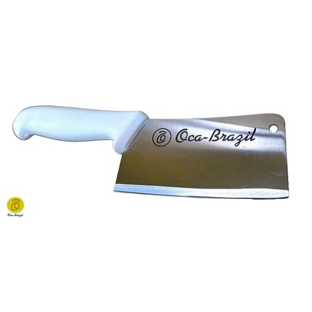 6" Cleaver / Cutelo - Professional Grade - High Carbon - Oca-Brazil
