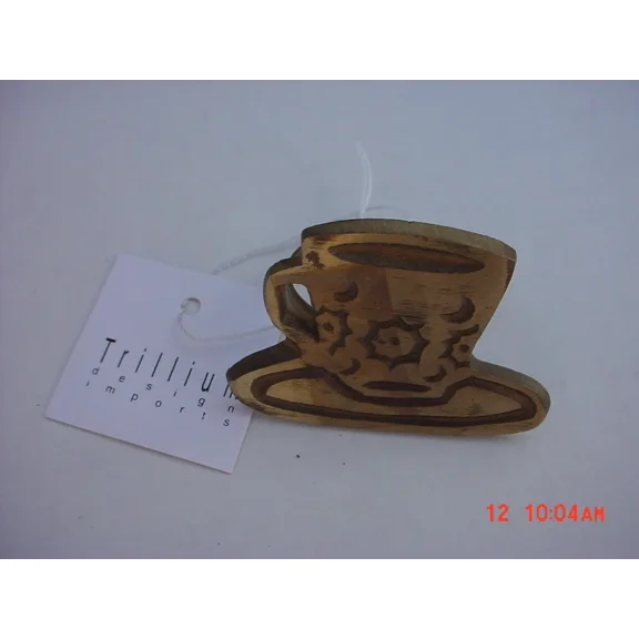 6 Coffee Cup Napkin Rings New