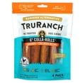 thumbnail image 1 of TRURANCH Collagen Rolls - 6" Collagen Rolls for Dogs - Long Lasting Healthy Joint Support Dog Treat - Rawhide Alternative - Skin & Coat Health - Made with Real Chicken, 1 Bag, 4 Count, 1 of 8
