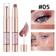 thumbnail image 1 of 6 Color Eyeshadow Stick Set Double-Ended Diamond Pearl Shadow Pen for Gradient Eye Makeup Highlighter Contouring 6.5ml Long-Lasting Creamy Eyeshadow Pencils for Women Daily Party Makeup Travel Kit, 1 of 5
