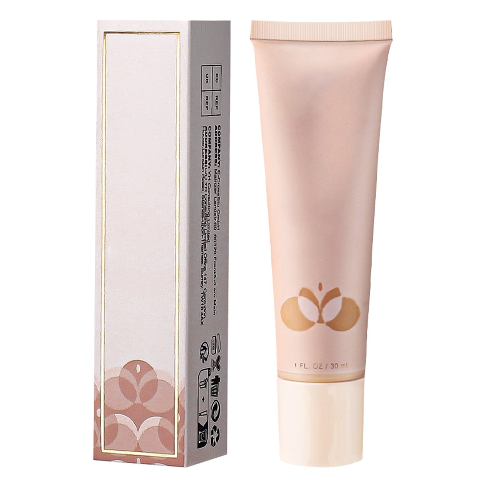 6 Color Foundation Concealer Mark Wheat Color Beauty Repairing Foundation Heart Sponge Porcelain