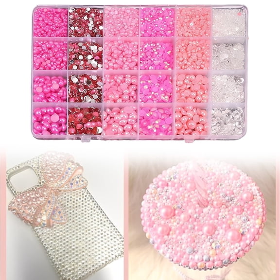 6 Color Jelly Resin Rhinestones for Bedazzling Crafting, Flatback Stones Colorful Gems Diamonds Charms for Nails Face Eyes Makeup Tumblers Bottles DIY Crafts Clothes Shoes Phones 7.5"*5.1"