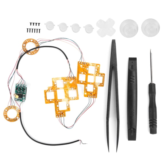 6?Color Luminated D?Pad Thumbsticks DTF LED Buttons Kit