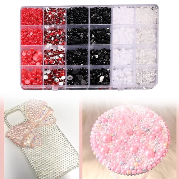 6 Color Resin Jelly Rhinestones, Flatback Gems for Crafting, Non-Hotfix Colorful Crafts Flatback Bedazzler, Bedazzler Kit for Crafts Clothing Shoes Fabric Decor Nail Art Makeup Art Crafts 7.5"*5.1"