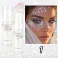 thumbnail image 1 of 6 Colors Glitter Stick Waterproof Face Body Hair Glitter Gel Long-Lasting Makeup for Festivals Parties Raves Concerts, Multi-Use Shimmer Stick for Eyes Cheeks Lips Hair, Mess, 1 of 5