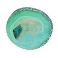 thumbnail image 1 of 6 Colors Irregular Agate Geode Slice Polished Crystals Coaster Cup Mat Wedding Party Favors Home Decoration Accents - 80-100mm - Green, 1 of 10