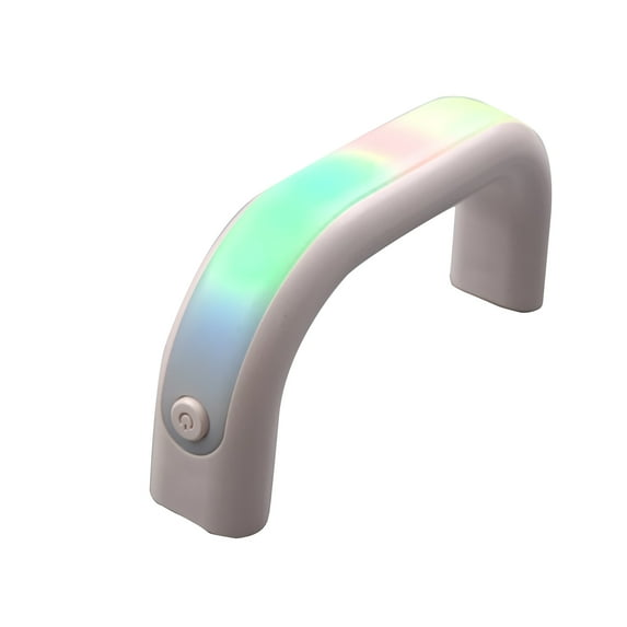 6 Colors Led Light-Up Tumbler Handle, For 40Oz 30Oz Quencher Tumblers And Protour Tumblers, Comfortable Grip Waterproof Rechargeable Abs Handle For Outdoor Party Camping