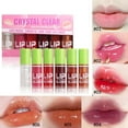 thumbnail image 1 of 6 Colors Lip Oil Lip Glaze - Hydrating Moisturizing Lip Glow Oil Big Brush Head, Shiny Transparent Tinted Plumping Lip Oil Long Lasting Nourishing 1ml, Birthday Christmas Gift, for Makeup Organizers, 1 of 8
