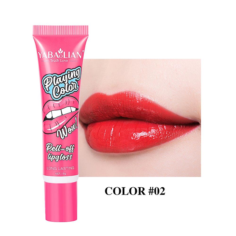 6 Colours Magic Tattoo Lip Gloss Set, Peel Coloured Lip Gloss Tattoo ...