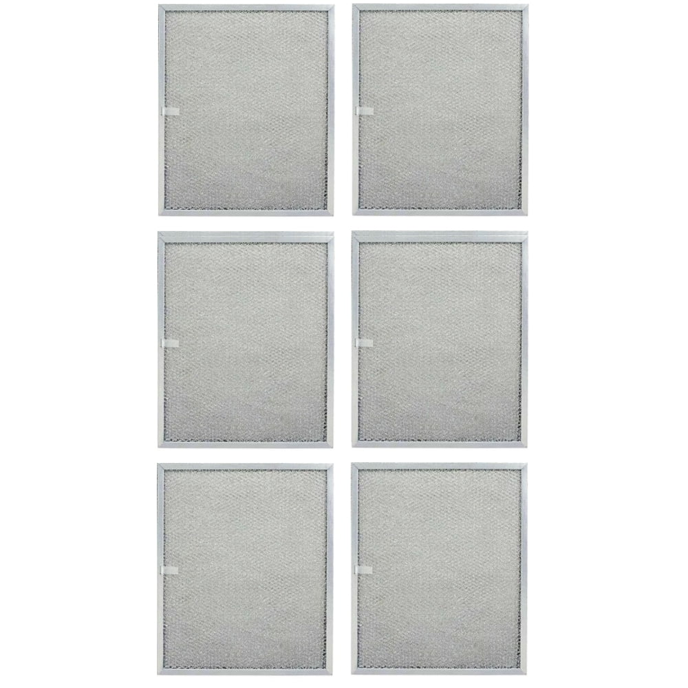 6 Compatible 99010300 Broan Grease Range Hood Filters 11-7/8" x 17-11/32"