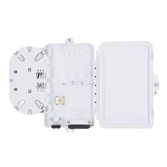 6 Core Fiber Distribution Box Optic Junction Splitter Waterproof FTTH Terminal for Indoor Outdoor