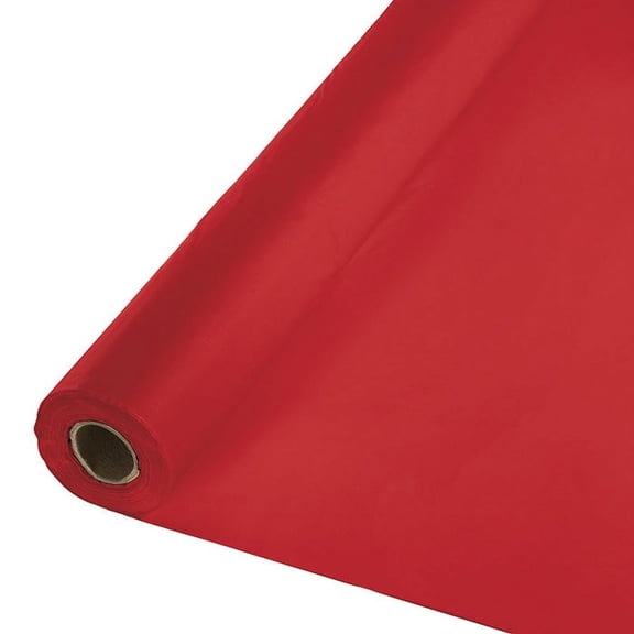 6 Count Bulk Pack Classic Red Banquet Roll 100 ft x 40 inch