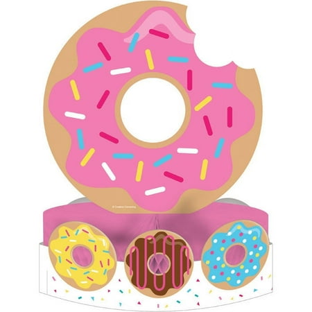 6 Count Bulk Pack Donut Time Centerpieces