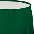 thumbnail image 1 of 6 Count Bulk Pack Hunter Green Plastic Table Skirt, 1 of 1