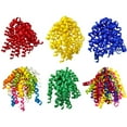 thumbnail image 1 of 6-Count Self-Adhesive Birthday Curly Bows Gift Wrap Accessory by Present Paper, 1 of 5