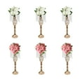thumbnail image 1 of 6* Crystal Flower Vases Acrylic Flower Stands Rack w/Crystal Chain For Wedding Party Table Centerpieces, 1 of 15