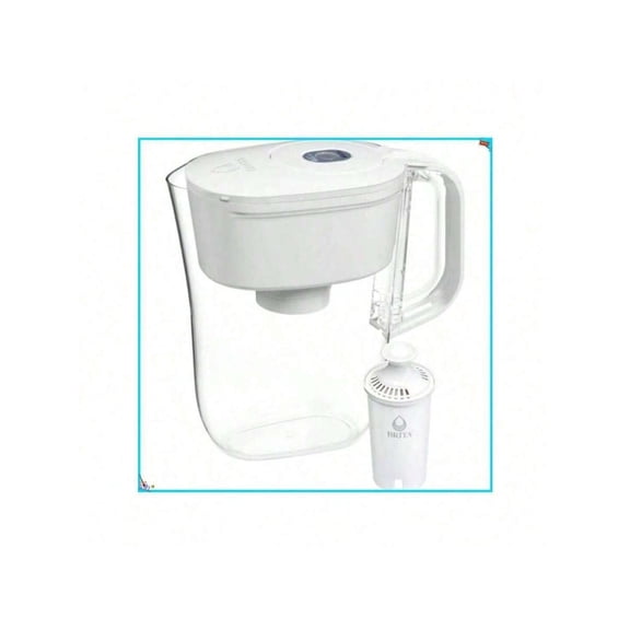 6-Cup Water Filter Pitcher Dispenser With Standard Filter Cartridge
