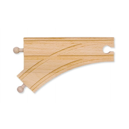6" Curved Switch Track - Male