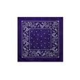 thumbnail image 1 of 6 D PURPLE Paisley Bandana Mask Headband Scarf Face Covering | 100% Cotton Bandana for Unisex, 1 of 4