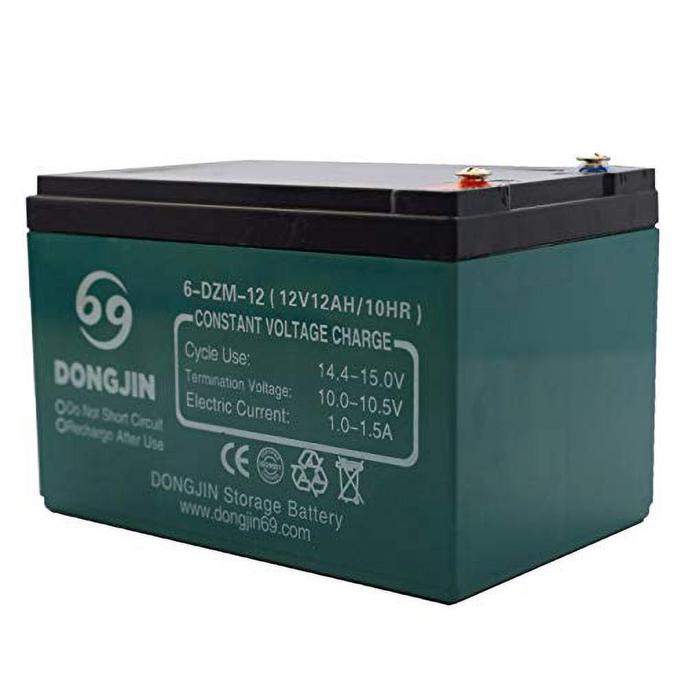 6-DZM-12 12V 12AH Rechargeable Battery for Electric Bike Scooter Go Kart