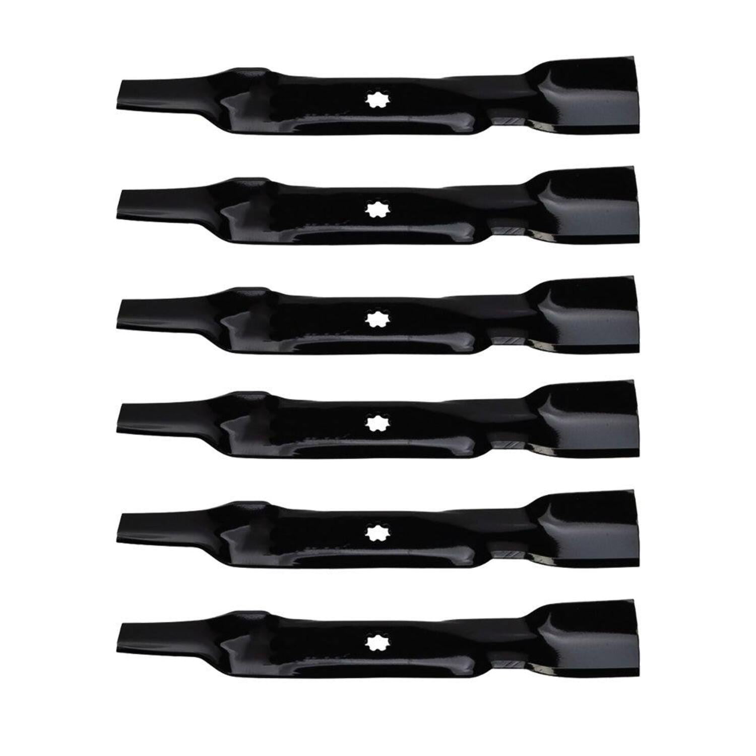 Proven Part 6PK Mower Blades Fit John Deere AM137757, AM141035, GX21784