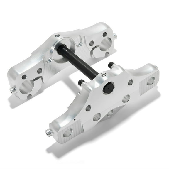 6 Degree Raked Triple Trees kit 21"23" Wheel for Harley Touring 97-13 Road Glide Street Glide