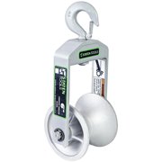 6" Diameter, Cable Puller Sheave, Hook, Wire, Rope | Capacity 6500lb | Compatible with Greenlee Pullers 640,6801,6001 | Staten Tools
