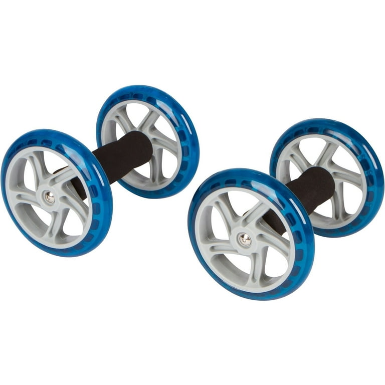 Trademark Innovations 6 Diameter Core Abdominal Exercise Roller Wheels (1 Pair)
