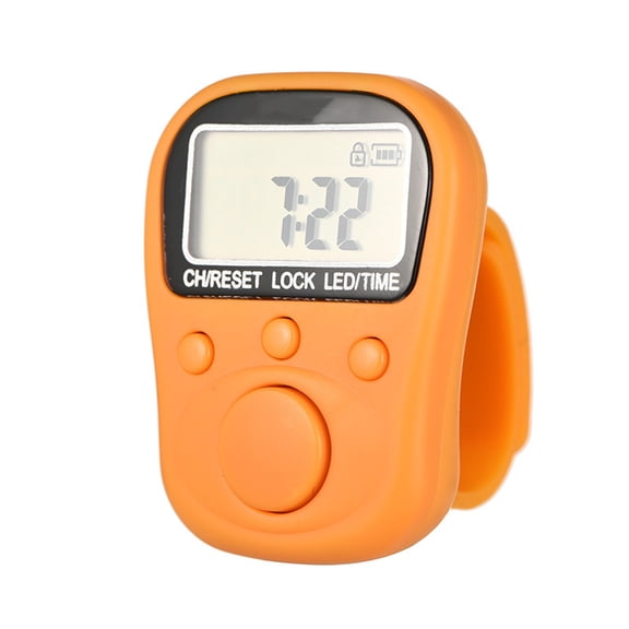 6 Digit Electronic Finger Counter 7 Multiple Task Channel LED Low-light View And Rechargeable For Precise Tracking