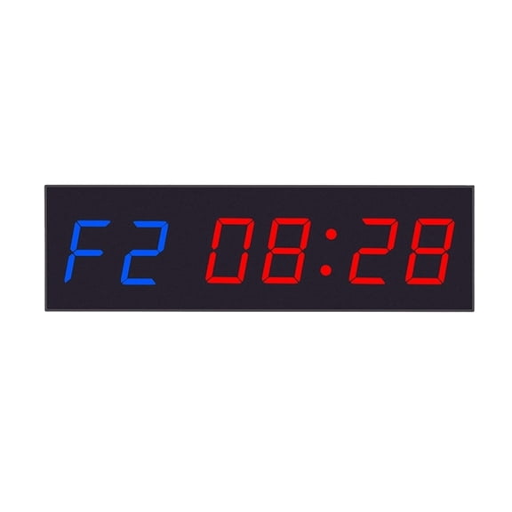 6 Digit Timer Interval Progmable Countdown/UP Stopwath Real Time Clock For Home Gym Fitness