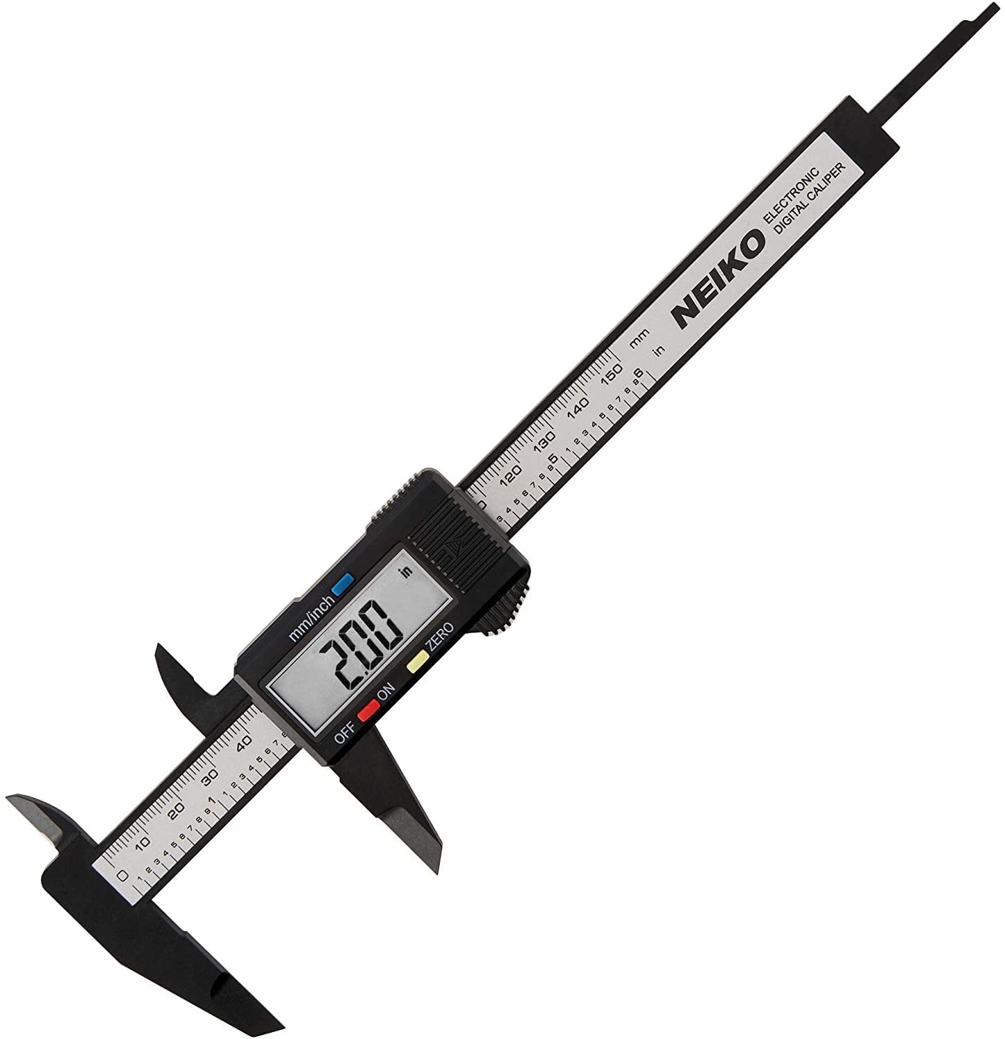 6" Digital Caliper Electronic Measuring Tool Range of 06”or 0150mm Inch and Millimeters