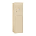 thumbnail image 1 of 6 Door High Free-Standing 4C Horizontal Parcel Locker with 1 Parcel Locker in Sandstone with USPS Access, 1 of 4