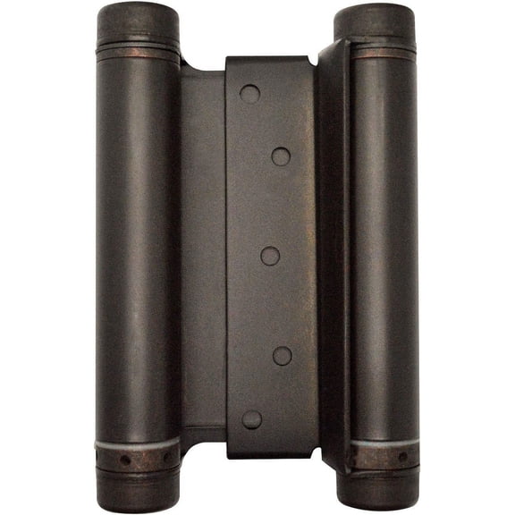 6" Double Action Spring Hinge, Saloon Swinging Cafe Door Hinge, Swing Door Hinges, Door Swing Commercial Grade Double Swing Hinges, Heavy Duty Door Hinge, Oil-Rubbed Bronze, 1 Unit