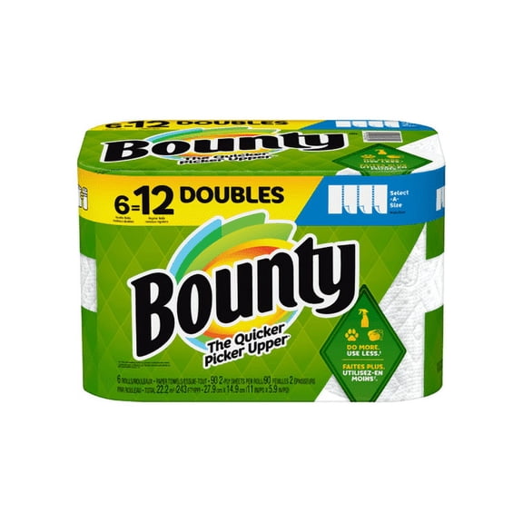 6 Double Rolls for cleaning
