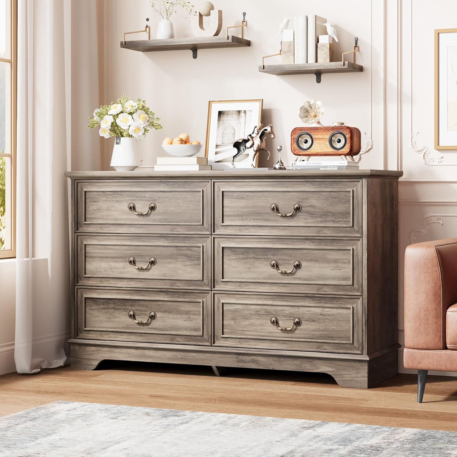 Chesof Drawer 6 Drawer Chest of Drawers for Bedroom - 47