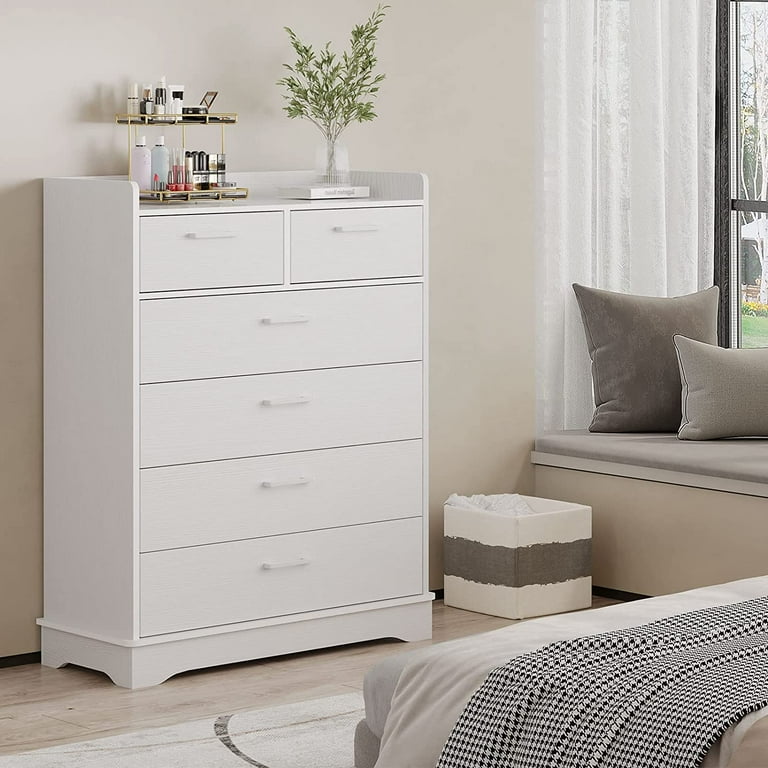 Walmart white deals 6 drawer dresser